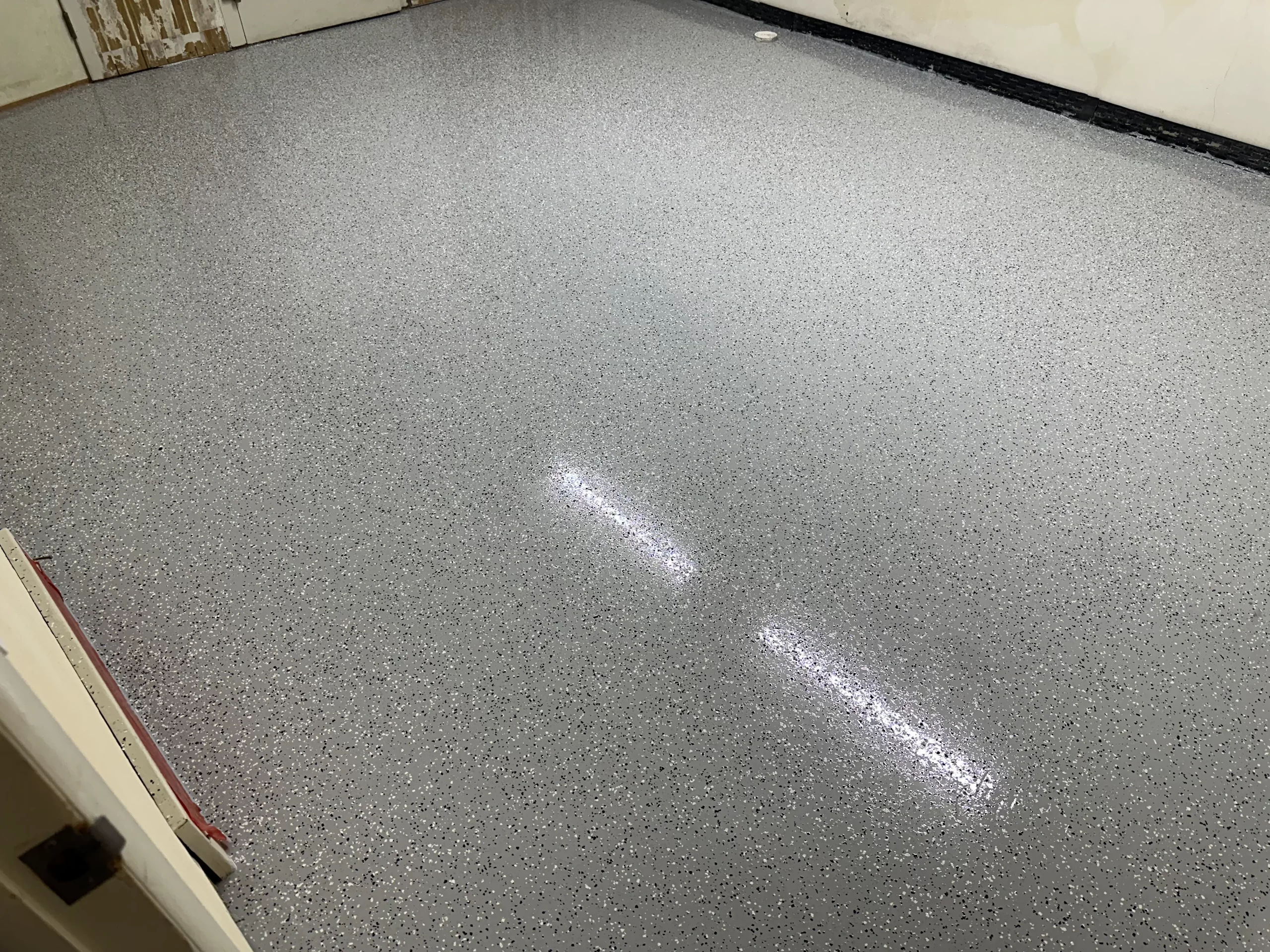 epoxy professionals basement floor