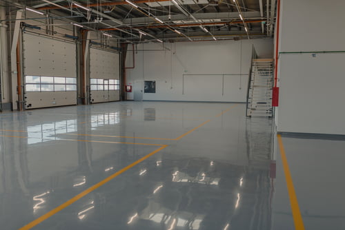 Epoxy Floor Coating Project - Off-Site Storage