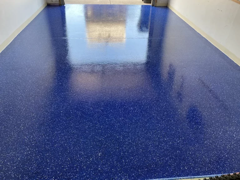 Using Color Chips in Epoxy Flooring - Epoxy Professionals